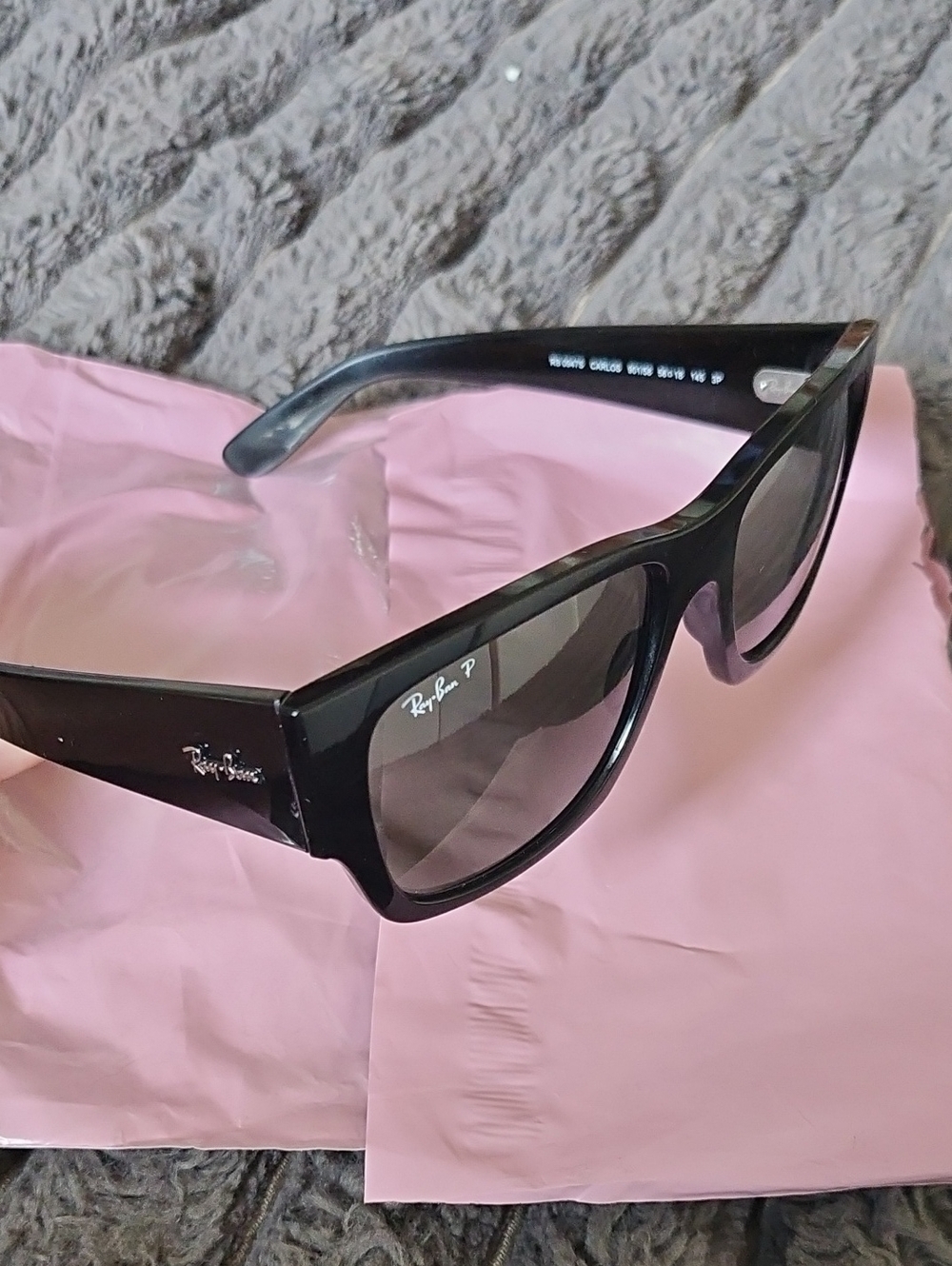 RAY-BAN CARLOS!! Polarized Glass Lenses PERFECT CONDITION!!